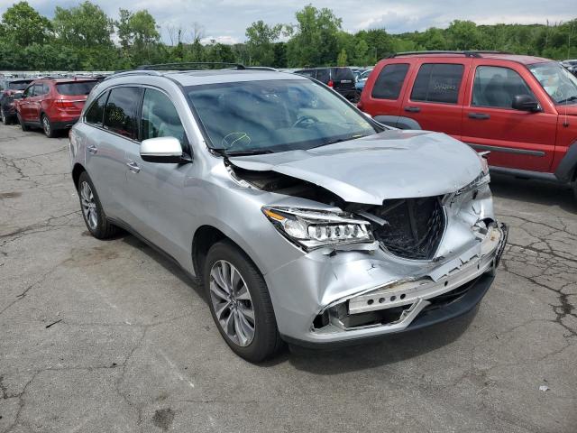 5FRYD4H47EB040279 - 2014 ACURA MDX TECHNOLOGY SILVER photo 1