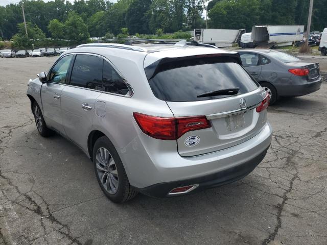 5FRYD4H47EB040279 - 2014 ACURA MDX TECHNOLOGY SILVER photo 3