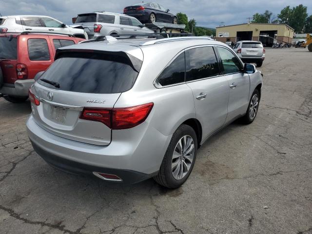 5FRYD4H47EB040279 - 2014 ACURA MDX TECHNOLOGY SILVER photo 4