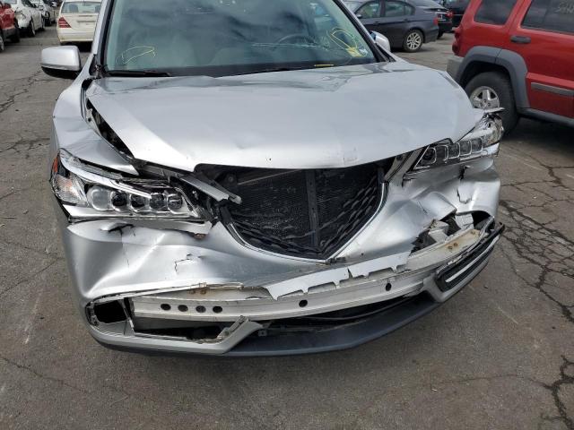 5FRYD4H47EB040279 - 2014 ACURA MDX TECHNOLOGY SILVER photo 9