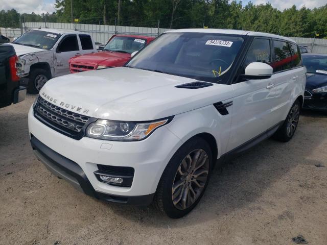 SALWG2VF9FA616838 - 2015 LAND ROVER RANGE ROVE SE WHITE photo 2