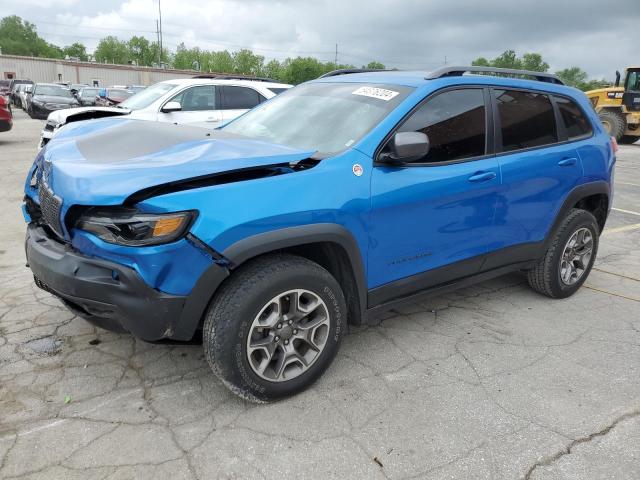 1C4PJMBX4LD655062 - 2020 JEEP CHEROKEE TRAILHAWK BLUE photo 1