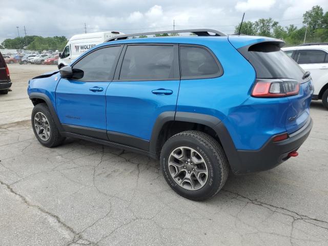 1C4PJMBX4LD655062 - 2020 JEEP CHEROKEE TRAILHAWK BLUE photo 2