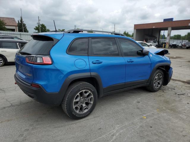 1C4PJMBX4LD655062 - 2020 JEEP CHEROKEE TRAILHAWK BLUE photo 3