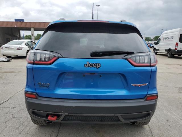 1C4PJMBX4LD655062 - 2020 JEEP CHEROKEE TRAILHAWK BLUE photo 6
