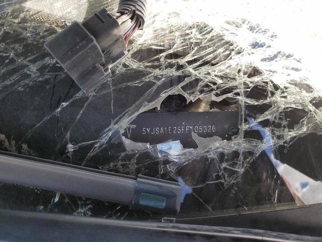 5YJSA1E25FF105326 - 2015 TESLA MODEL S შავი ფოტო 12