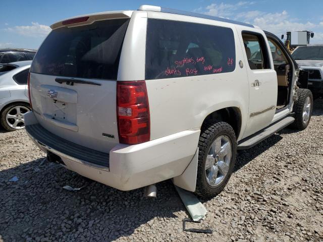 1GNUKKE36AR286421 - 2010 CHEVROLET SUBURBAN K1500 LTZ WHITE photo 3