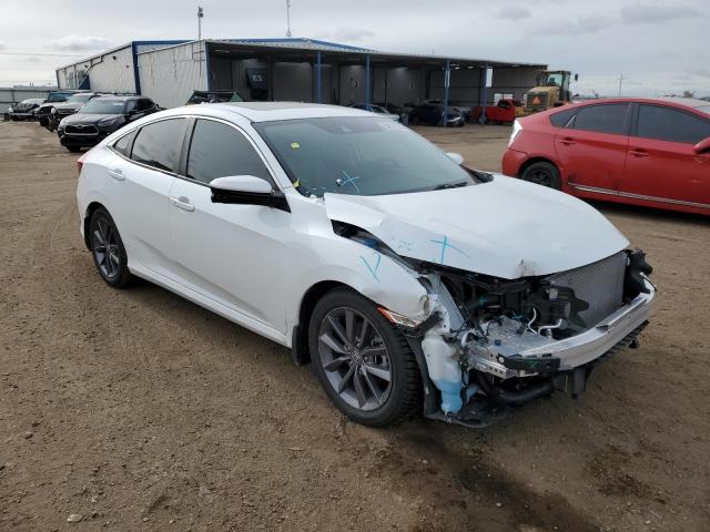 19XFC1F34LE004959 - 2020 HONDA CIVIC EX WHITE photo 4