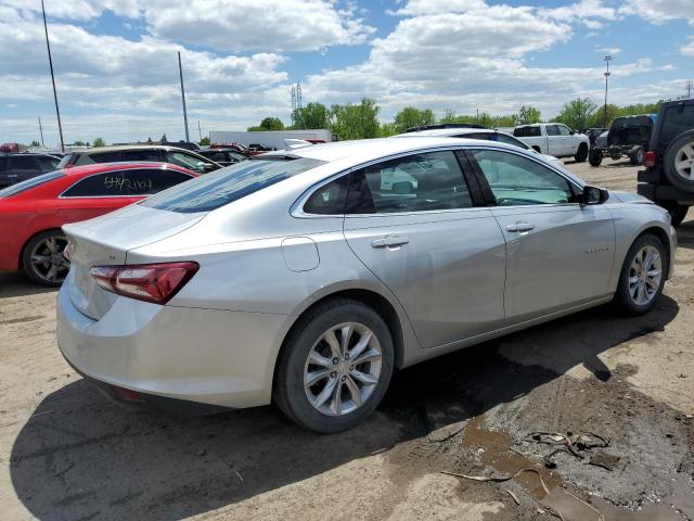 1G1ZD5ST0KF113486 - 2019 CHEVROLET MALIBU LT SILVER photo 3