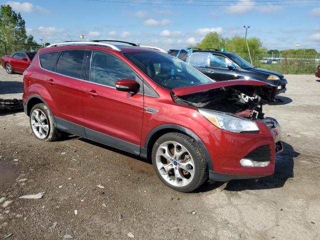 1FMCU9J90EUD30509 - 2014 FORD ESCAPE TITANIUM RED photo 4