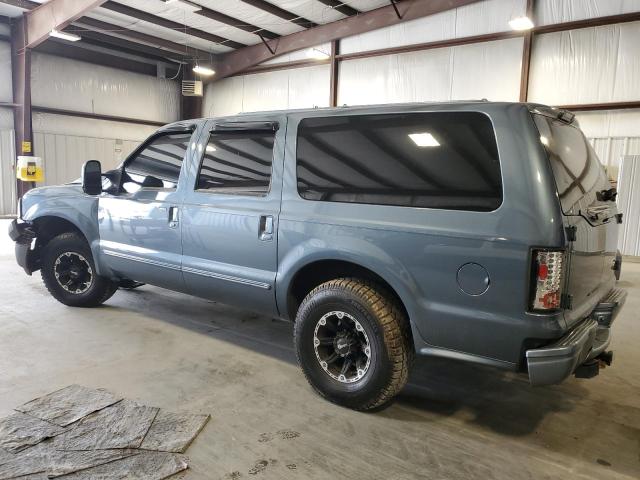 1FMNU40S6YEE35571 - 2000 FORD EXCURSION XLT BLUE photo 2