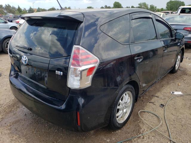 JTDZN3EU7FJ025020 - 2015 TOYOTA PRIUS V BLACK photo 3