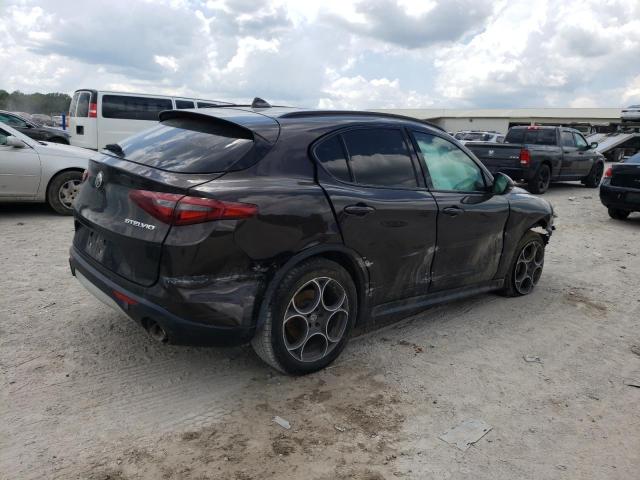 ZASFAKPNXJ7B77854 - 2018 ALFA ROMEO STELVIO SPORT BROWN photo 3