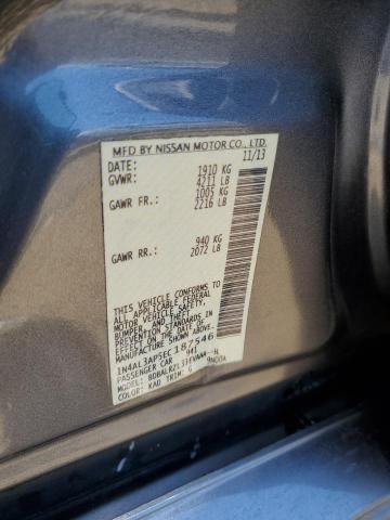 1N4AL3AP5EC187546 - 2014 NISSAN ALTIMA 2.5 GRAY photo 12