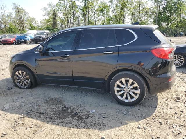 LRBFXDSAXHD004451 - 2017 BUICK ENVISION ESSENCE أسود صورة 2