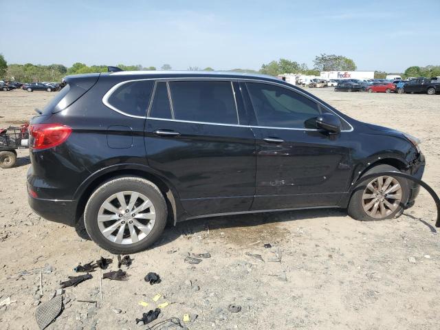 LRBFXDSAXHD004451 - 2017 BUICK ENVISION ESSENCE أسود صورة 3