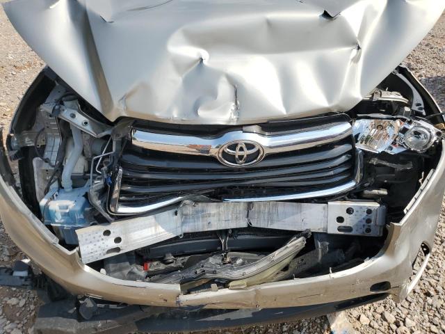 5TDKKRFH5GS146762 - 2016 TOYOTA HIGHLANDER XLE Gümüş foto 12