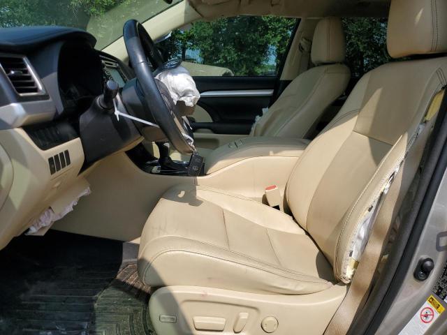 5TDKKRFH5GS146762 - 2016 TOYOTA HIGHLANDER XLE Gümüş foto 7