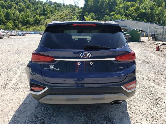 5NMS3CAD8KH081903 - 2019 HYUNDAI SANTA FE SEL BLUE photo 6