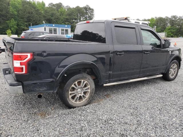 1FTEW1C58KFB84248 - 2019 FORD F150 SUPERCREW BLACK photo 3