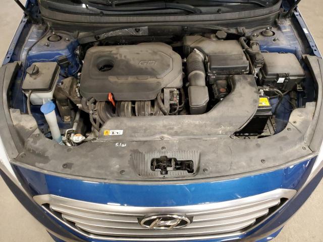 5NPE24AF7GH311786 - 2016 HYUNDAI SONATA SE BLUE photo 11