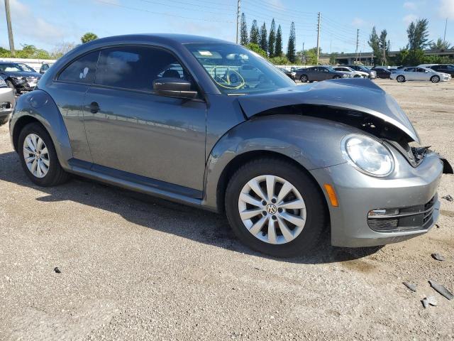 3VWFP7AT5EM620724 - 2014 VOLKSWAGEN BEETLE GRAY photo 4