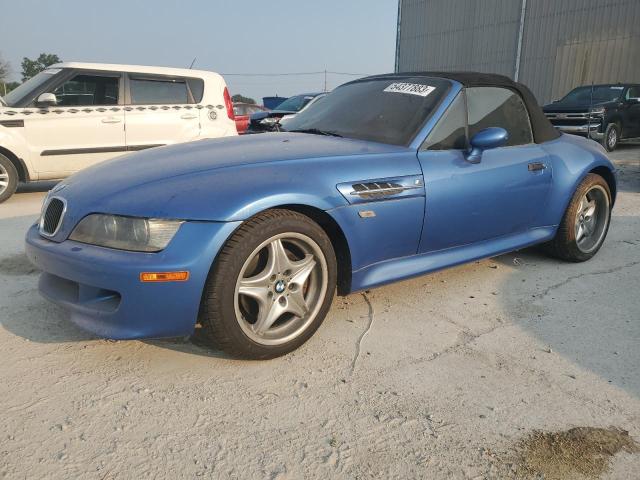 WBSCK9346YLC89904 - 2000 BMW M ROADSTER BLUE photo 1