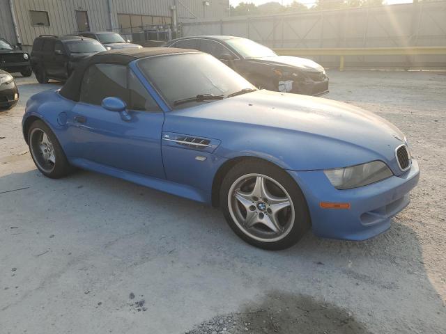 WBSCK9346YLC89904 - 2000 BMW M ROADSTER BLUE photo 4