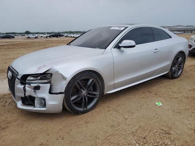 WAUVVAFR1BA015913 - 2011 AUDI S5 PRESTIGE SILVER photo 1