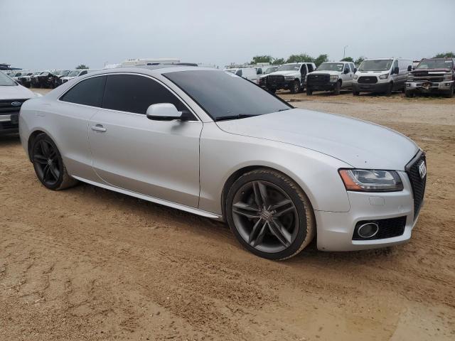 WAUVVAFR1BA015913 - 2011 AUDI S5 PRESTIGE SILVER photo 4