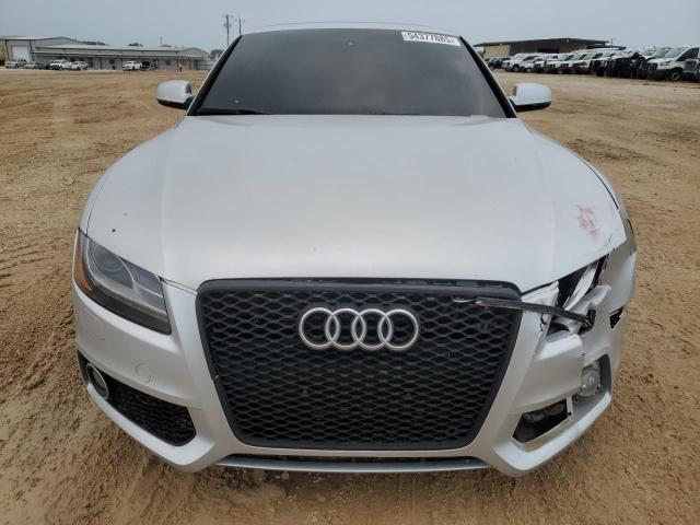 WAUVVAFR1BA015913 - 2011 AUDI S5 PRESTIGE SILVER photo 5