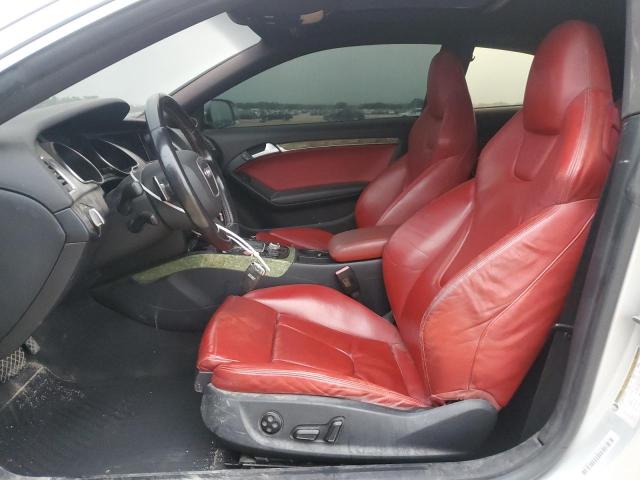 WAUVVAFR1BA015913 - 2011 AUDI S5 PRESTIGE SILVER photo 7