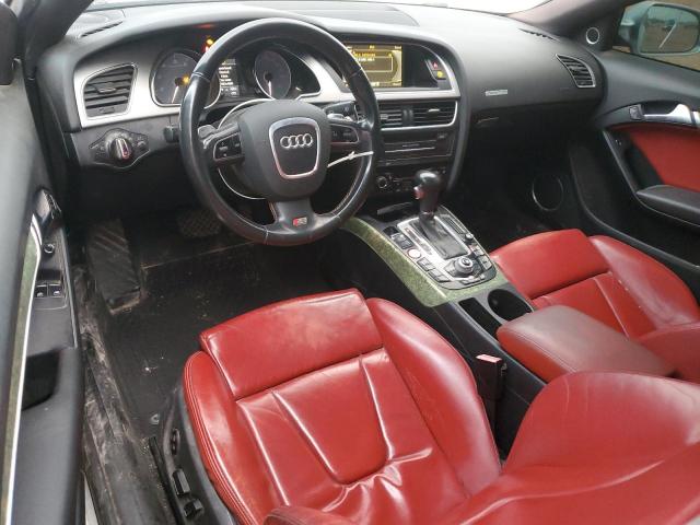 WAUVVAFR1BA015913 - 2011 AUDI S5 PRESTIGE SILVER photo 8
