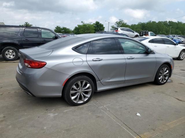 1C3CCCBB6FN754301 - 2015 CHRYSLER 200 S SILVER photo 3