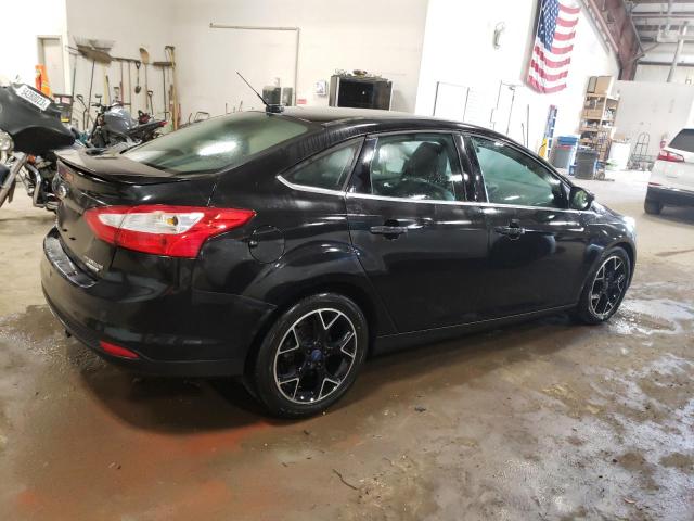 1FAHP3J21CL448983 - 2012 FORD FOCUS TITANIUM BLACK photo 3