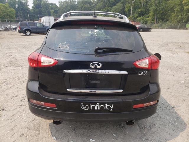 JN1AJ0HRXAM752869 - 2010 INFINITI EX35 BASE BLACK photo 6