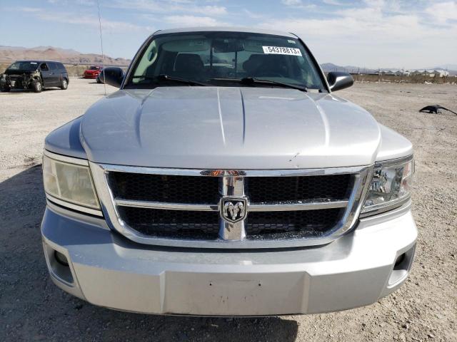 1D7HE48K78S591810 - 2008 DODGE DAKOTA QUAD SLT SILVER photo 5