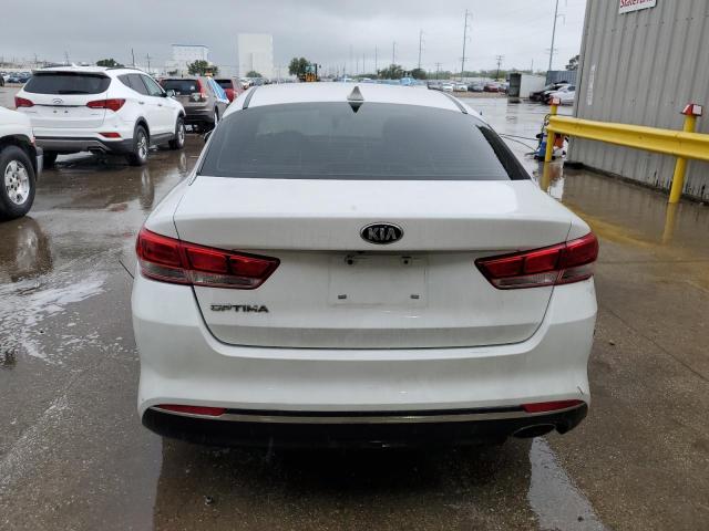 5XXGT4L37GG020970 - 2016 KIA OPTIMA LX WHITE photo 6