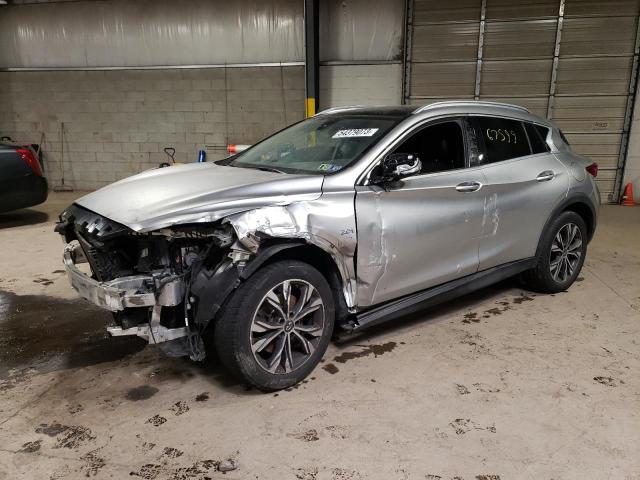 SJKCH5CR8HA036101 - 2017 INFINITI QX30 BASE SILVER photo 1