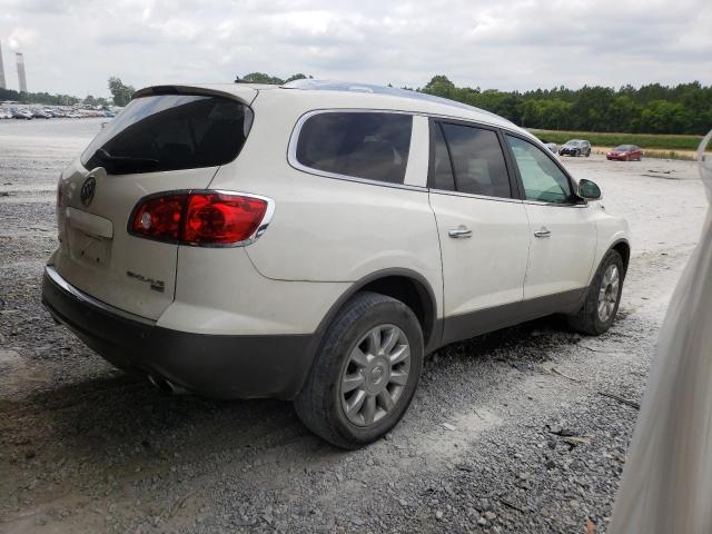 5GAKRBED3BJ366829 - 2011 BUICK ENCLAVE CXL WHITE photo 3