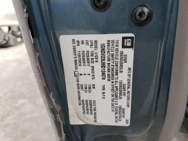 1GNDV23L66D124674 - 2006 CHEVROLET UPLANDER LS 灰色 照片 13