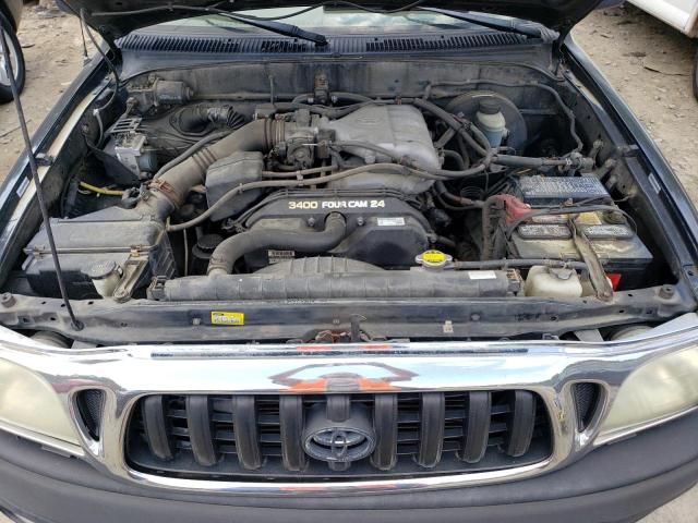5TEGN92N84Z435691 - 2004 TOYOTA TACOMA DOUBLE CAB PRERUNNER BLACK photo 12