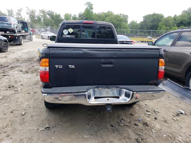 5TEGN92N84Z435691 - 2004 TOYOTA TACOMA DOUBLE CAB PRERUNNER BLACK photo 6
