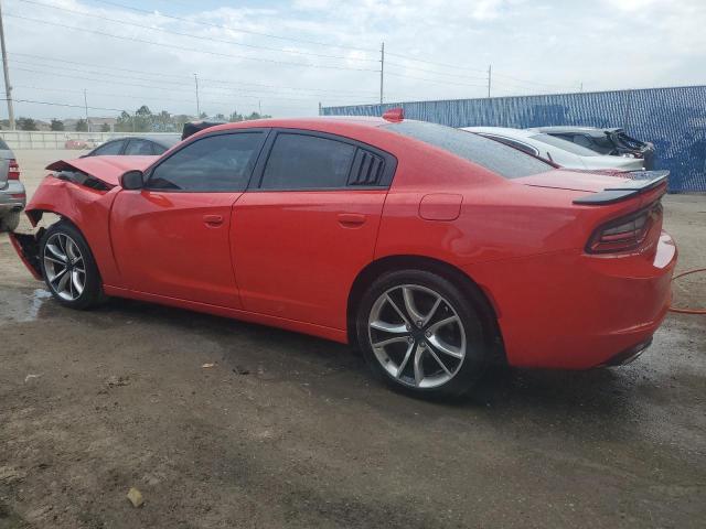 2C3CDXHG7FH727737 - 2015 DODGE CHARGER SXT RED photo 2