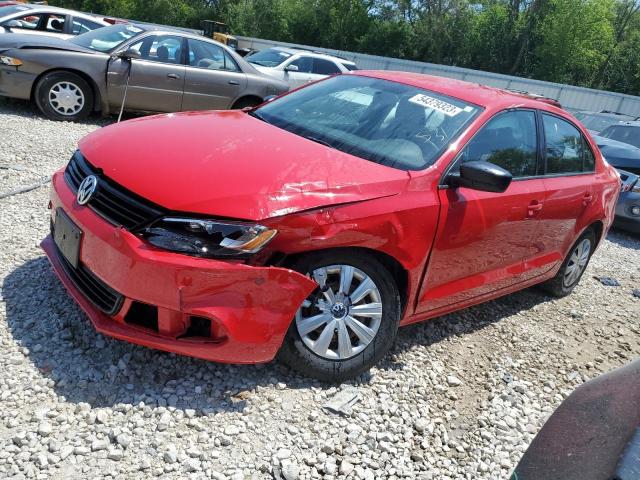 3VW2K7AJ5EM429932 - 2014 VOLKSWAGEN JETTA BASE Qırmızı foto 1