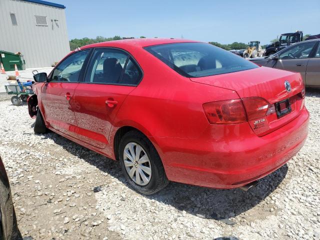 3VW2K7AJ5EM429932 - 2014 VOLKSWAGEN JETTA BASE Qırmızı foto 2