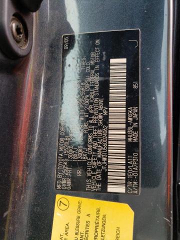 JTJHW31U560024062 - 2006 LEXUS RX 400 BLUE photo 13