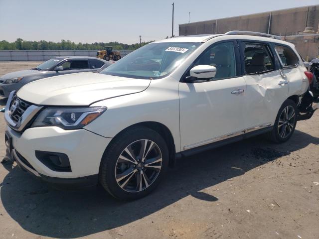 5N1DR2MN4HC621840 - 2017 NISSAN PATHFINDER S WHITE photo 1