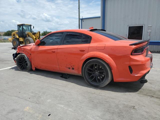 2C3CDXGJXLH237429 - 2020 DODGE CHARGER SCAT PACK ORANGE photo 2