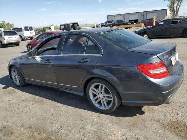 WDDGF4HB5DA854997 - 2013 MERCEDES-BENZ C 250 BLUE photo 2